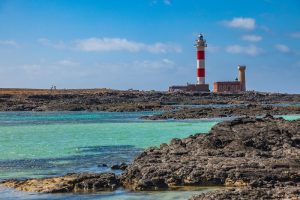 Piscinas naturales de Playa de los Charcos — Lajares, Fuerteventura